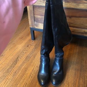 REPORT SIGNATURE FLAT OVER KNEE BOOTS